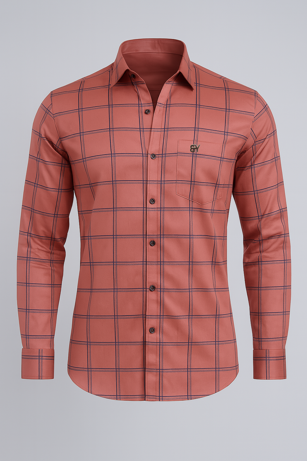 Office Friendly Check Shirt