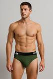 BUTT-Y® Men’s Premium Cotton Comfort Brief – Forest Green